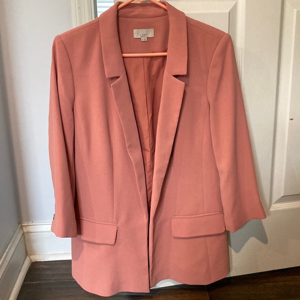 Pink loft blazer